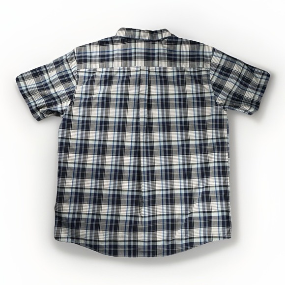 Patagonia Organic Cotton Plaid Shirt Men XL Slim Fit Blue NWT - Picture 3 of 6